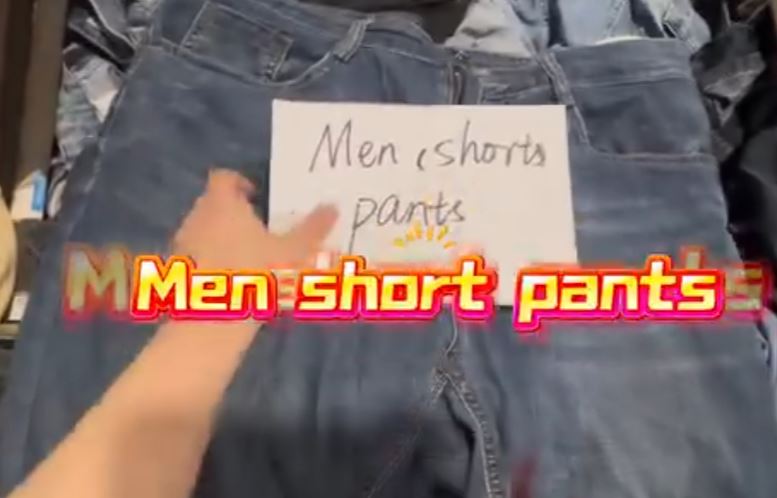 Men's Jean Shorts